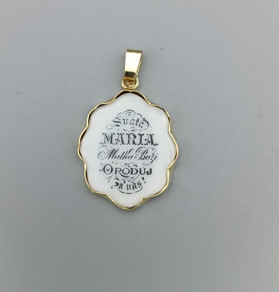 Zlatý přívěsek 3,20g madonka