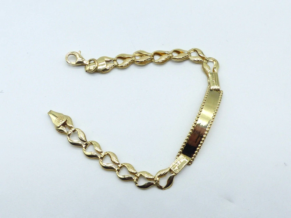Zlatý náramek 2,45g délka 14,5 cm