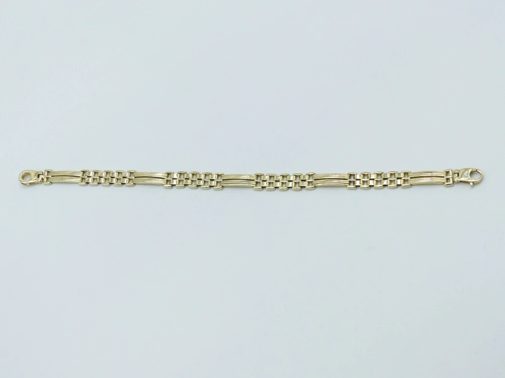 Zlatý náramek 20,40g délka 21 cm
