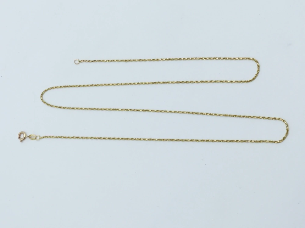 Zlatý řetízek 2,40g délka 51 cm