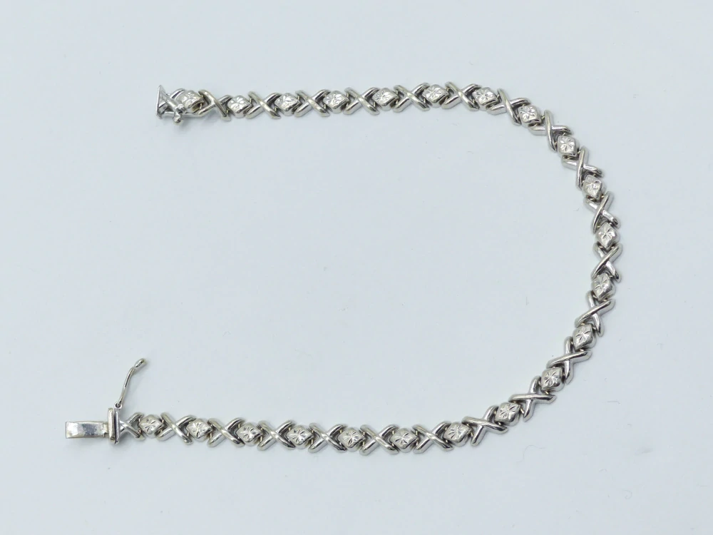 Zlatý náramek 9,25 g délka 20 cm