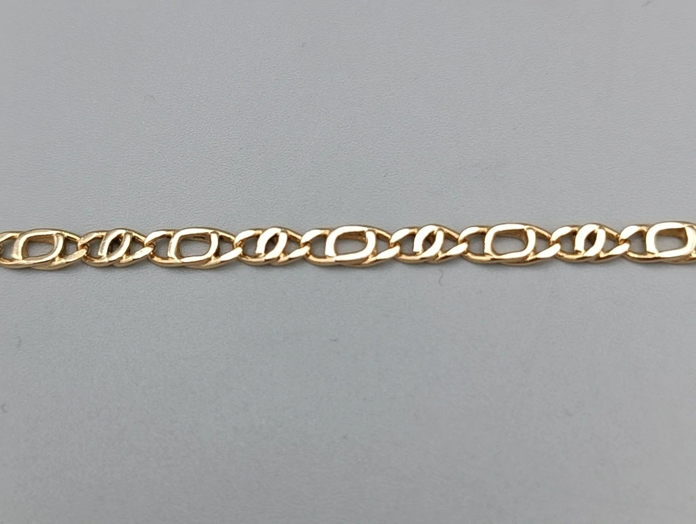 Zlatý náramek 5,10g, délka 19,5 cm