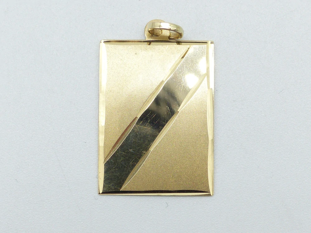 Zlatý přívěsek 1,60g destička