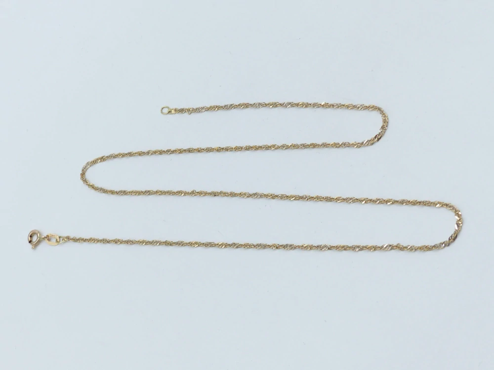 Zlatý řetízek 1,75g délka 42,5 cm