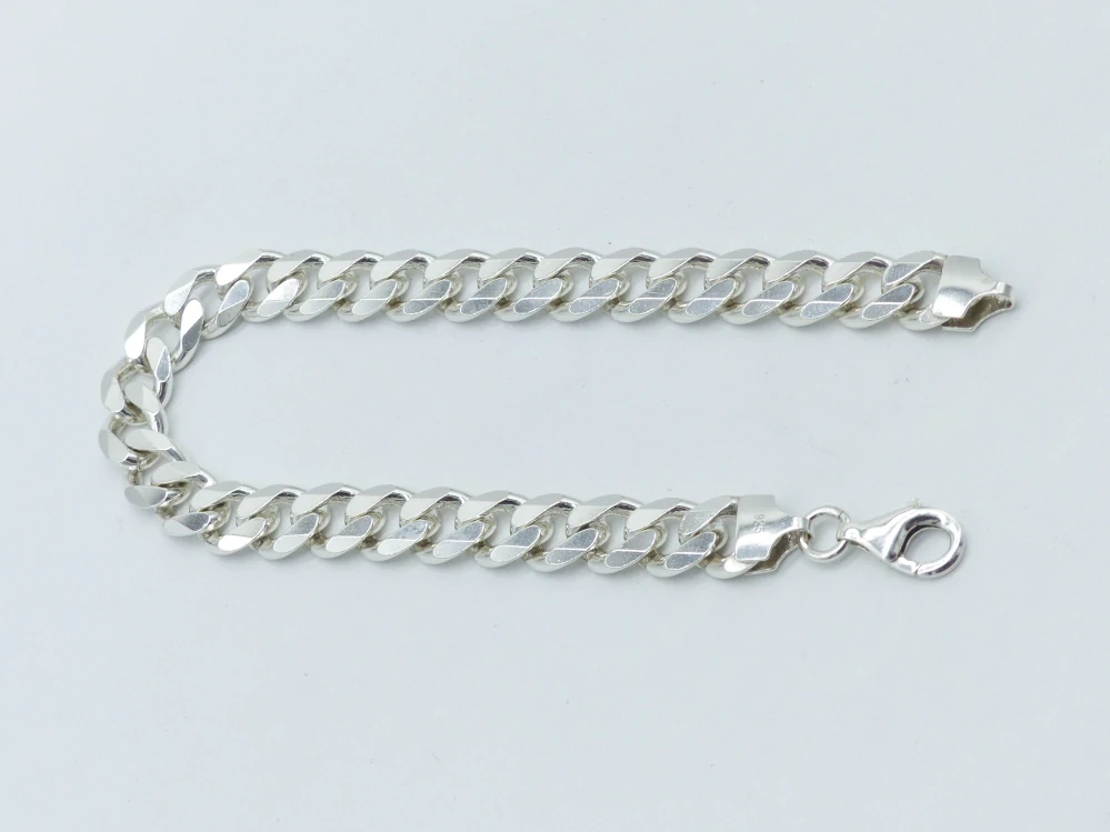 Stříbrný náramek 27g délka 21,5 cm