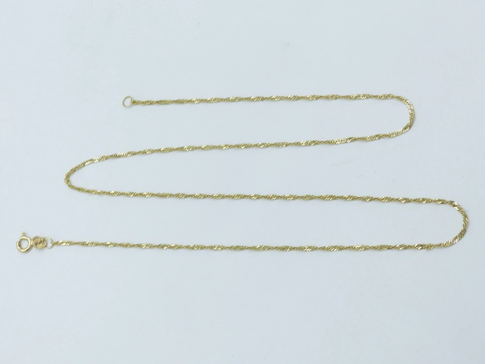 Zlatý řetízek 1,70g délka 44 cm