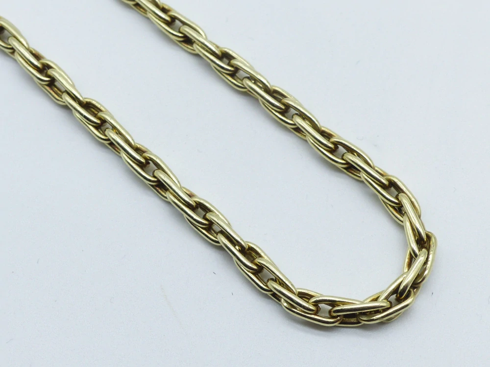 Zlatý náramek 15,40g délka 19,5 cm
