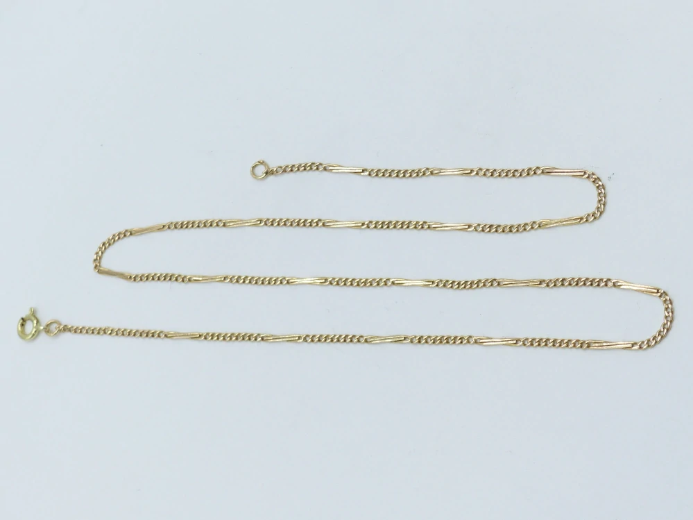 Zlatý řetízek 4,15g délka 46,5 cm