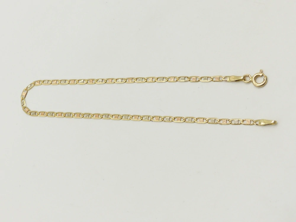 Zlatý náramek 1,40g délka 20 cm