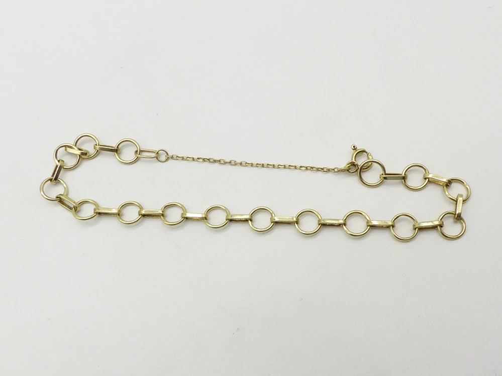 Zlatý náramek 5,95g délka asi 20 cm