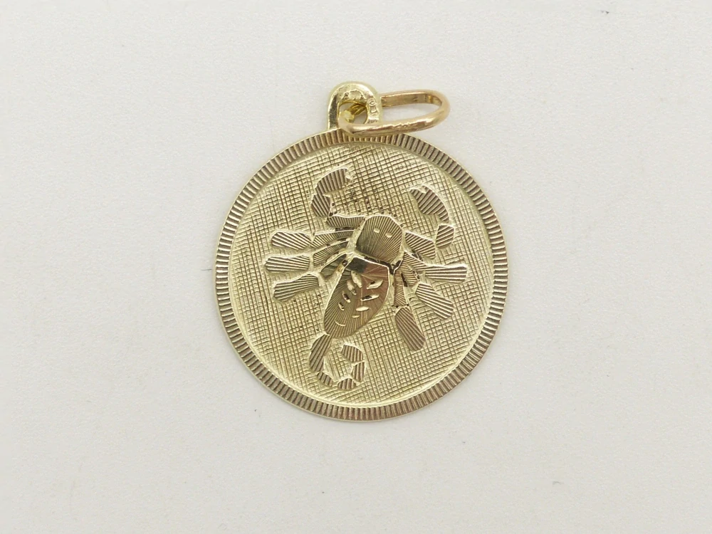 Zlatý přívěsek 2,75g znamení Štír