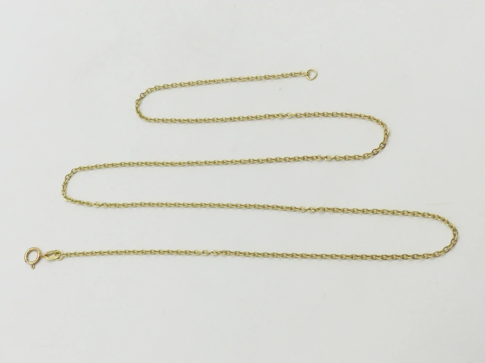Zlatý řetízek 2,90g délka 48,5 cm