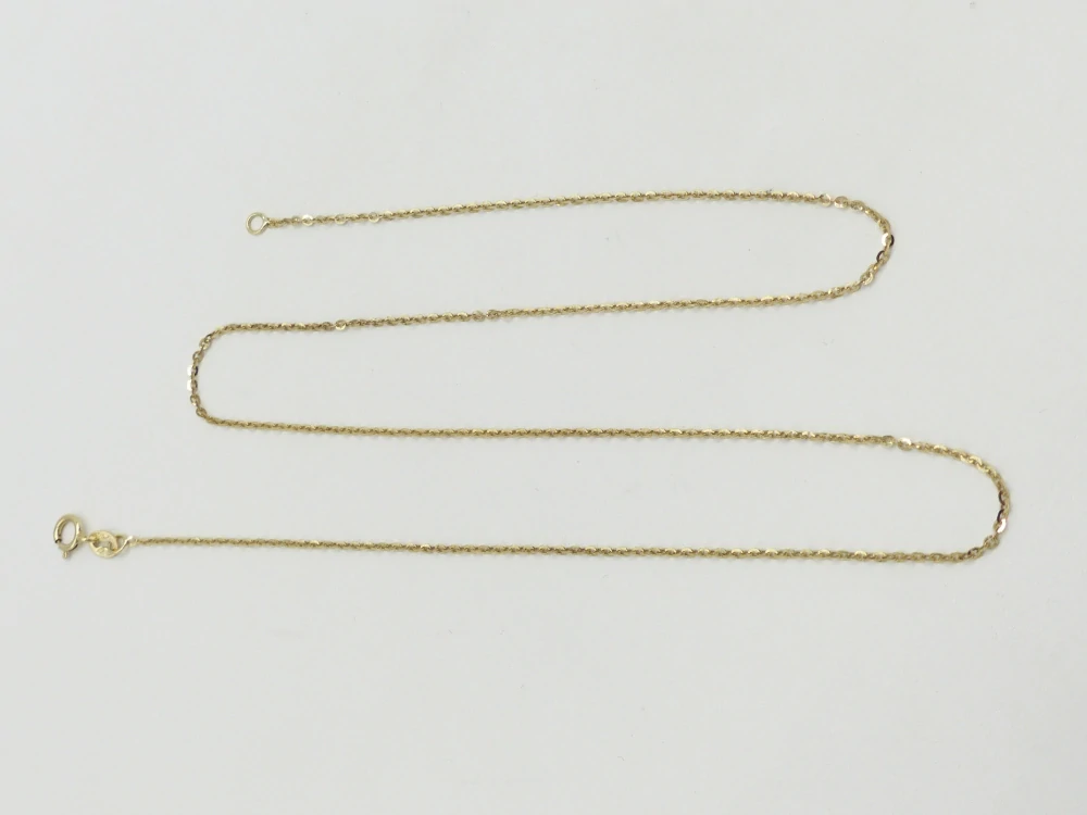 Zlatý řetízek 1,30g délka 41,5 cm