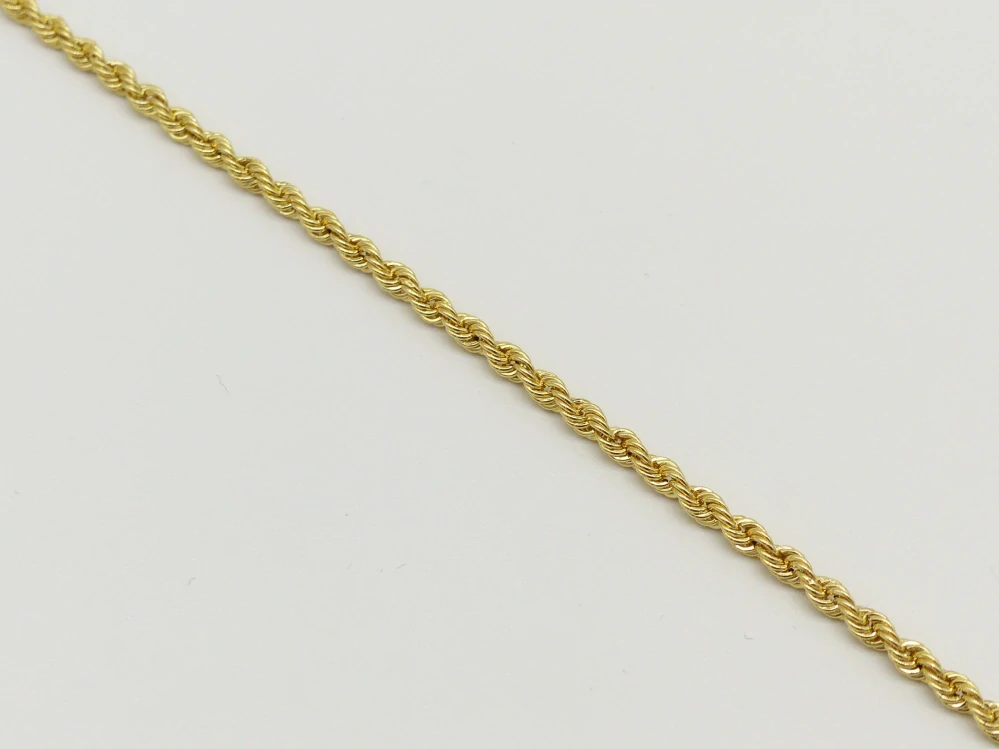 Zlatý náramek 0,85g délka 18,5 cm