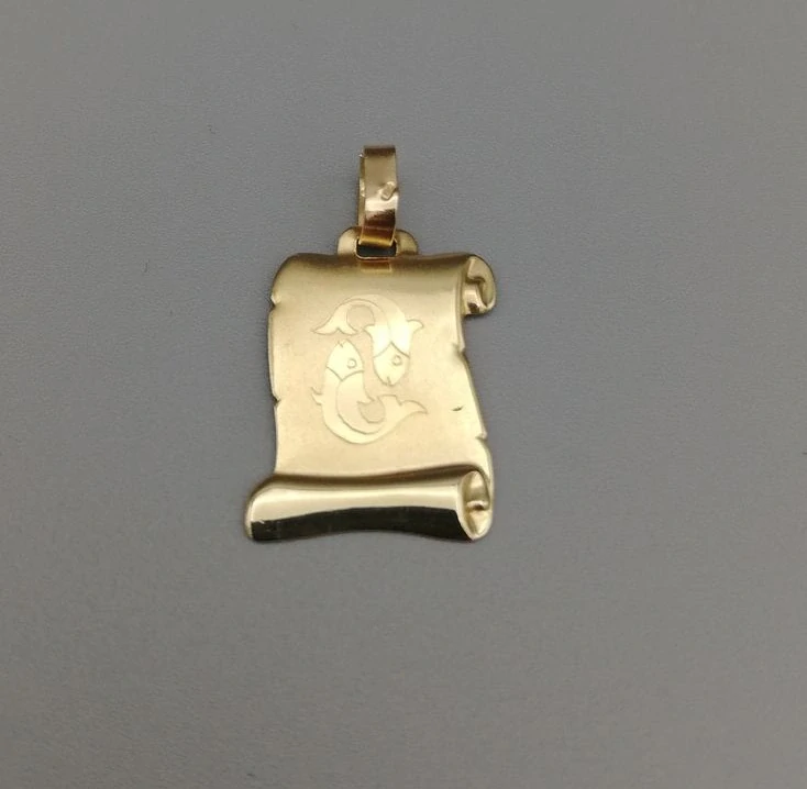 Zlatý přívěsek 0,75g Ryby