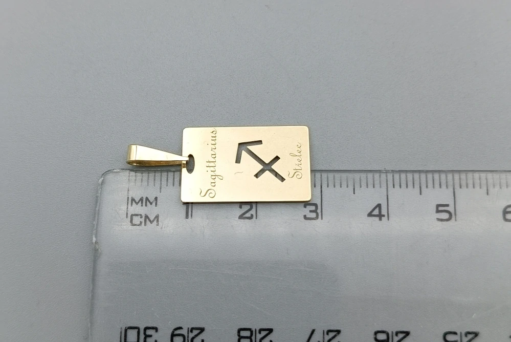 Zlatý přívěsek 1,35g Střelec