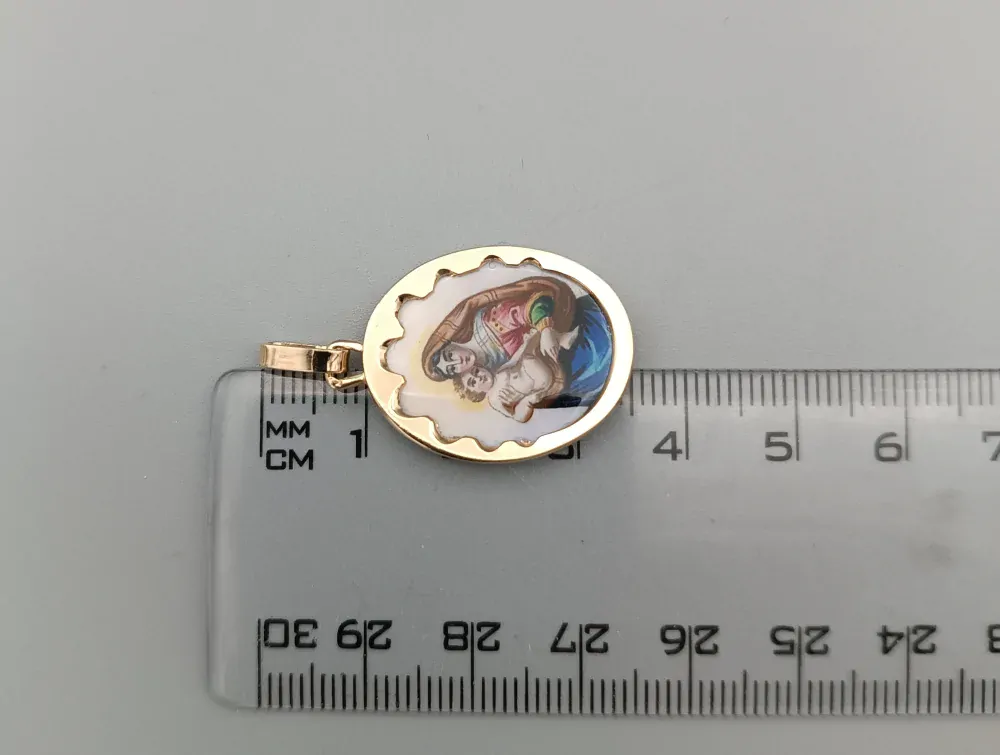 Zlatý přívěsek 5,15g madonka