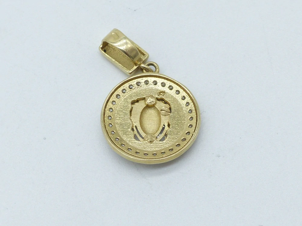 Zlatý přívěsek 1,60g, průměr 13mm