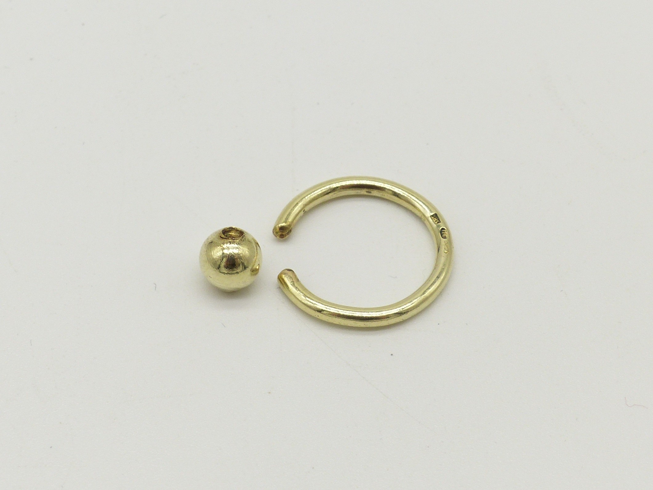 Zlatý piercing 1,40g