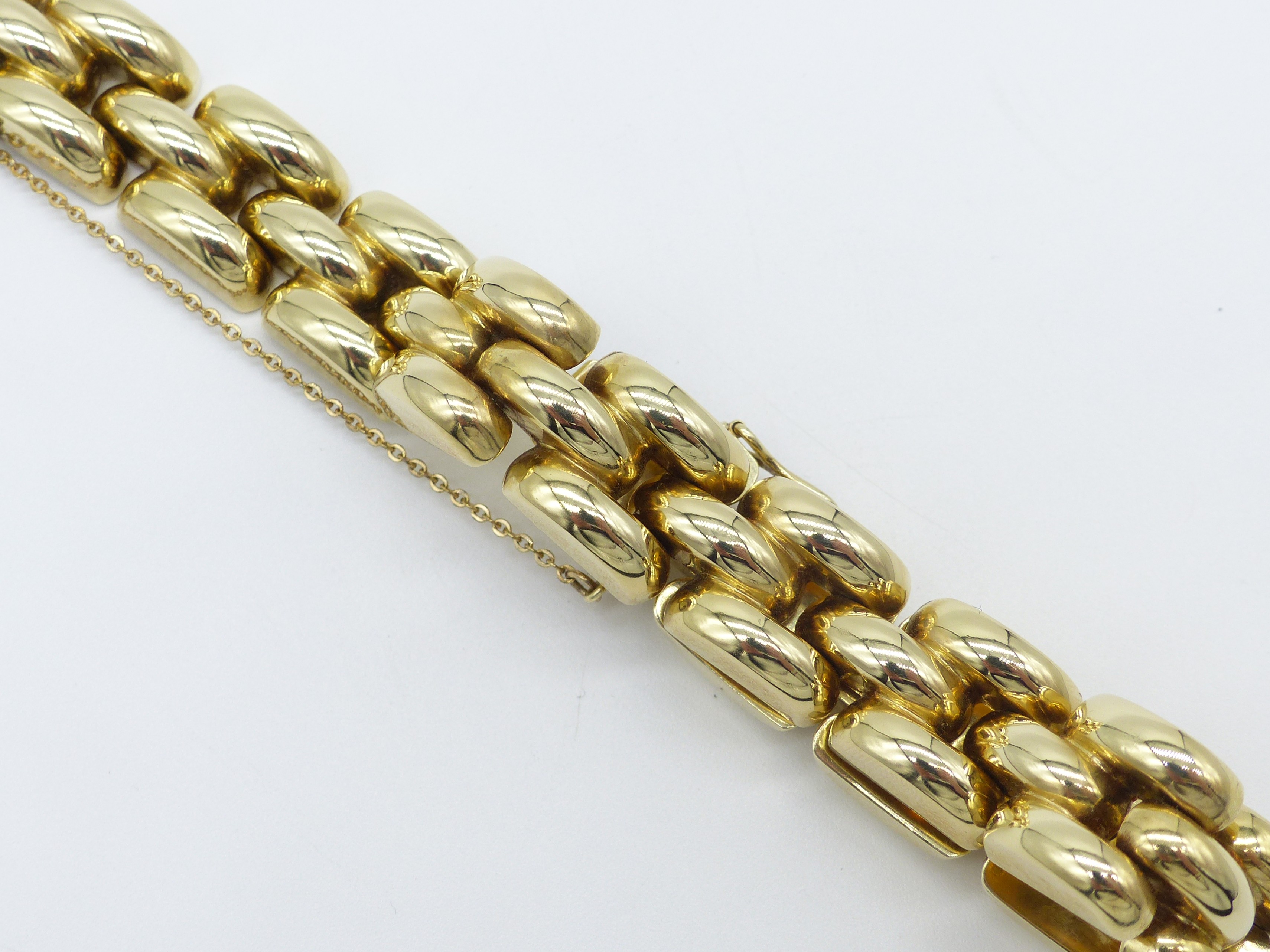 Zlatý náramek 35,60g délka cca 20cm