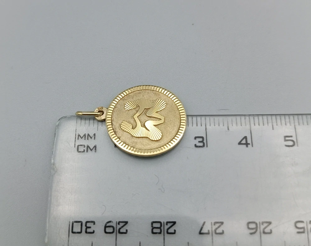 Zlatý přívěsek 2,40g Blíženci