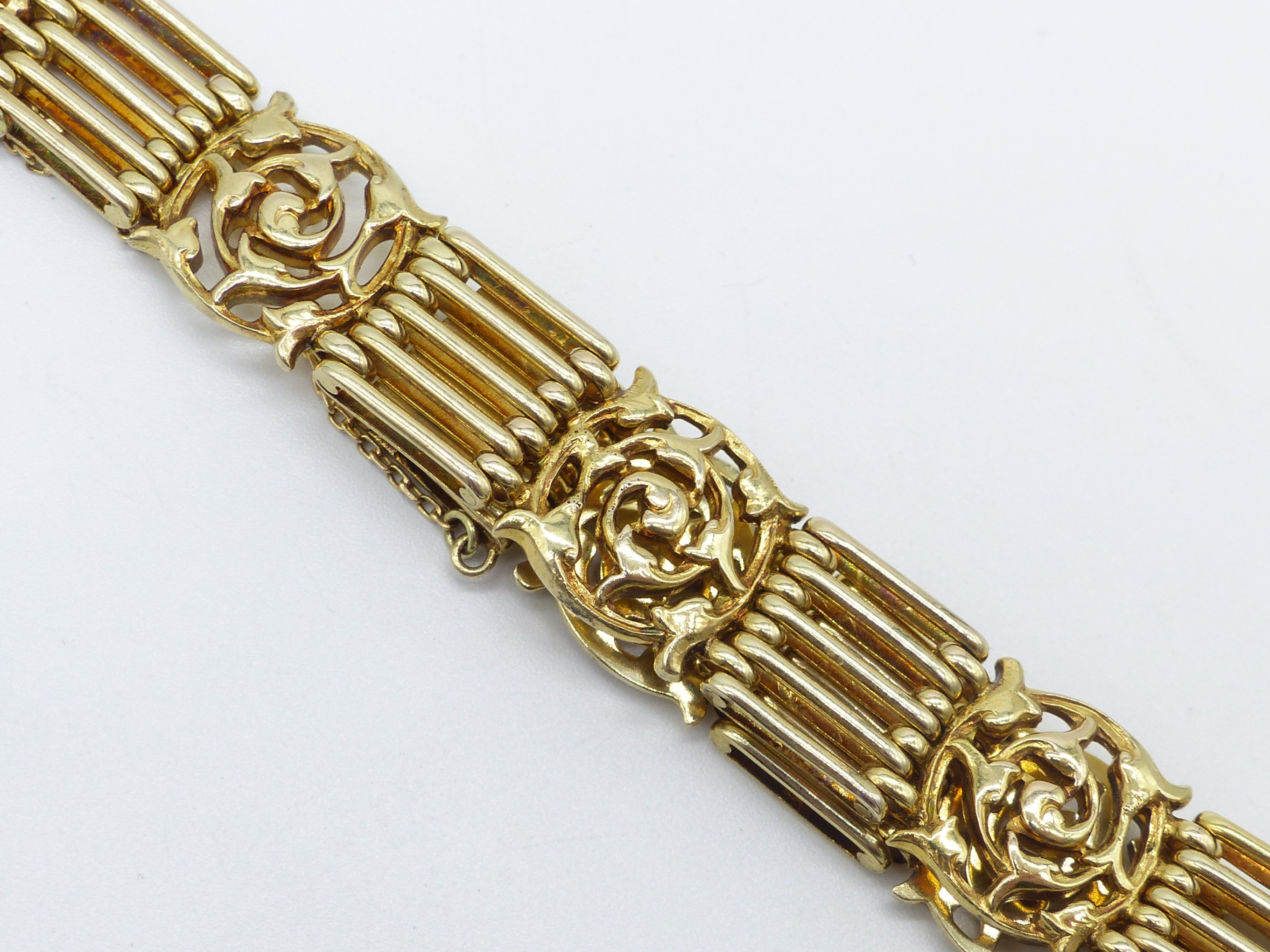Zlatý náramek 28,25g délka cca 18,5cm