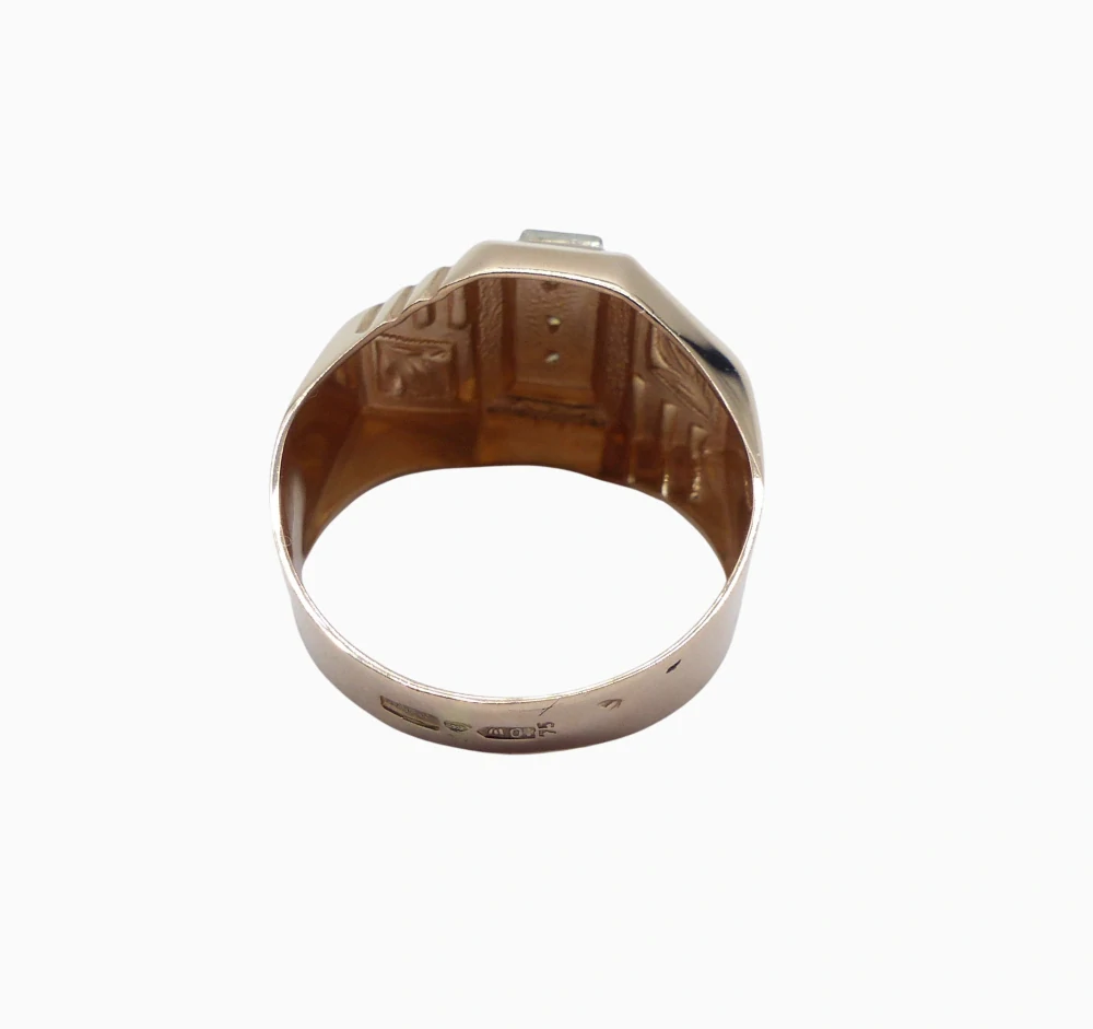 Zlatý prsten 4,86g velikost 57
