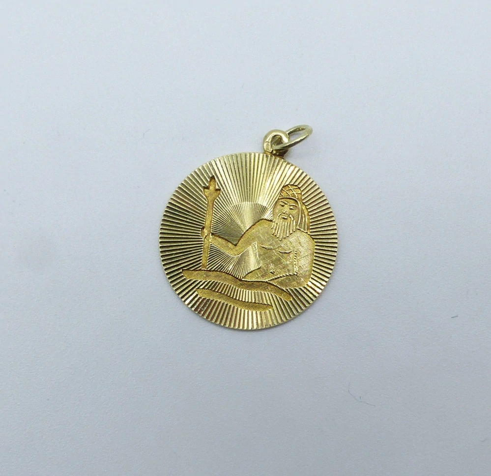 Zlatý přívěsek 2,45g Vodnář