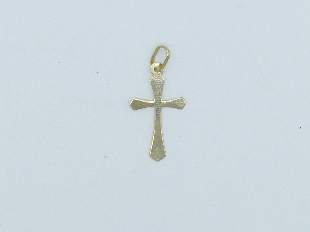 Zlatý přívěsek 0,30g, křížek