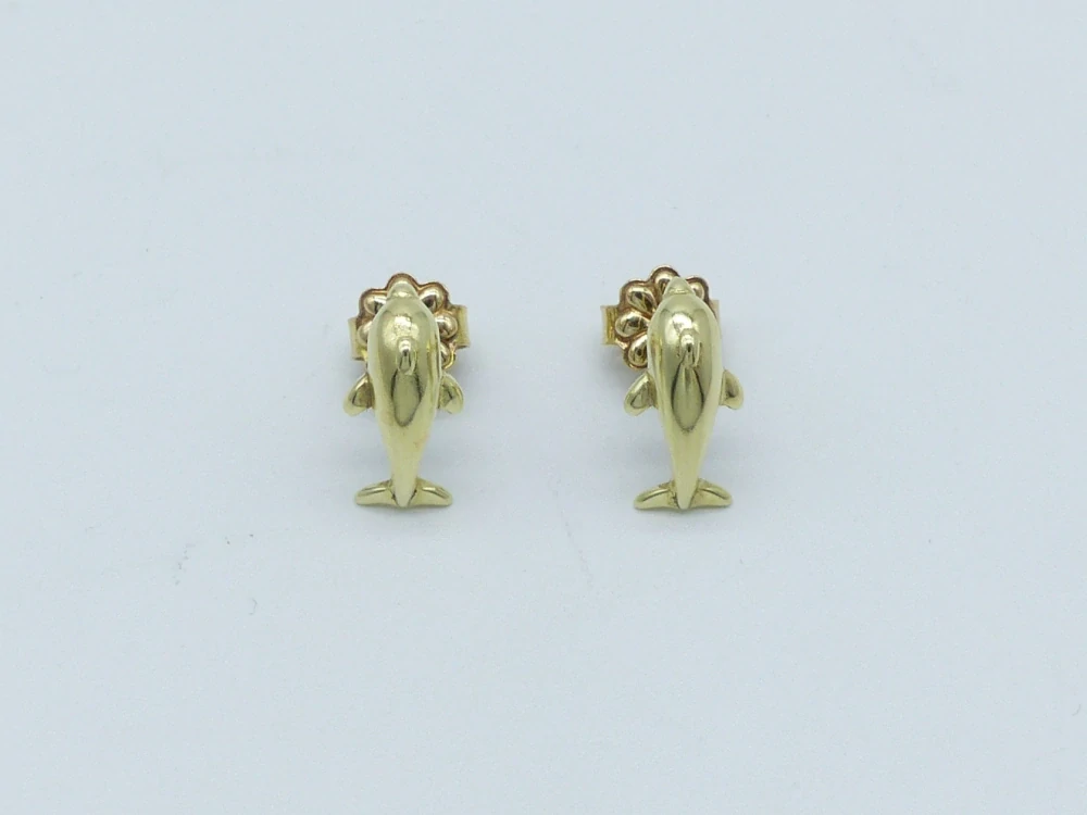 Zlaté náušnice 2,25g zapínání na puzetku