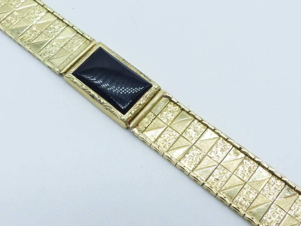 Zlatý náramek 20,35g délka 17,5 cm