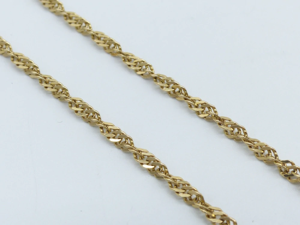 Zlatý náramek 3,15g délka 20 cm