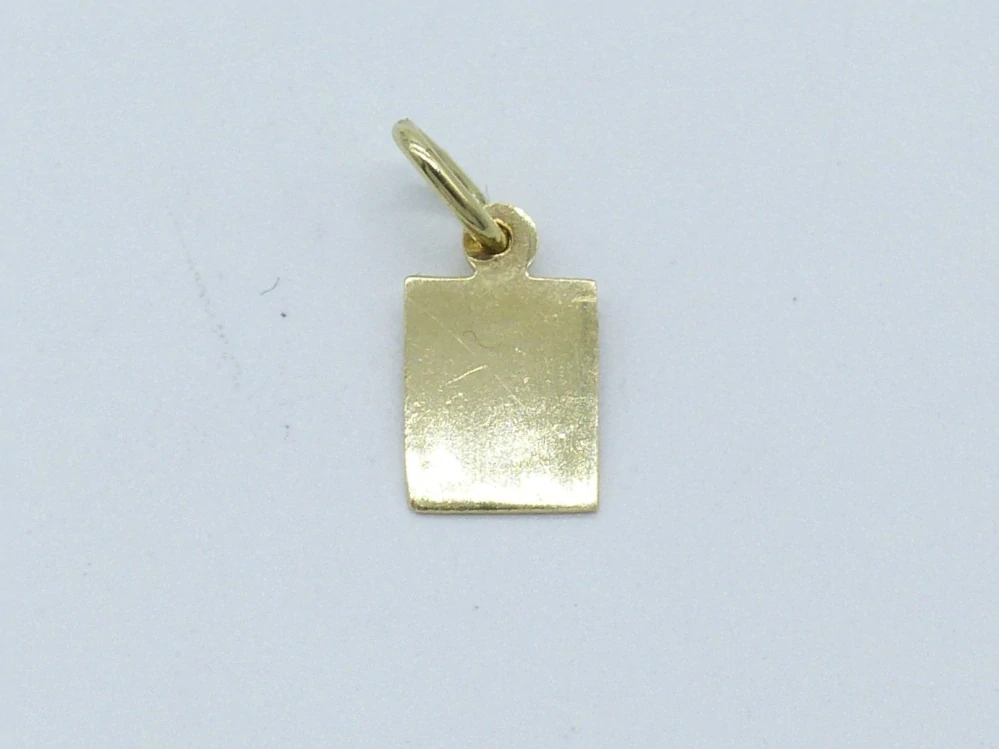 Zlatý přívěsek 0,40g destička
