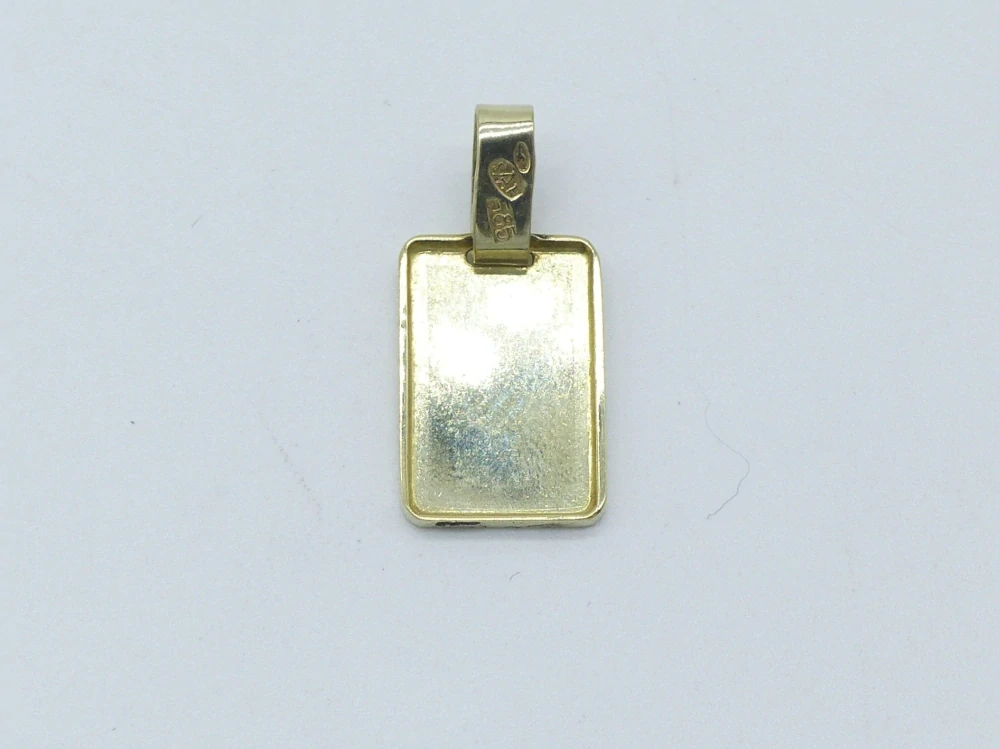Zlatý přívěsek 1,35g destička