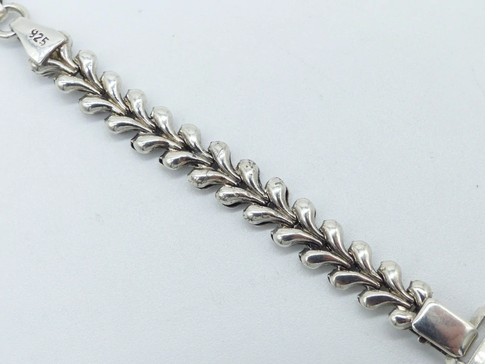 Stříbrný náramek 6g délka 16 cm