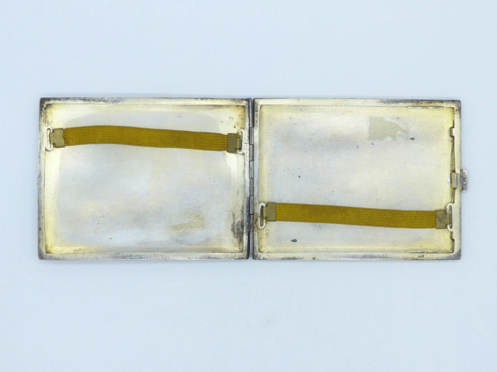 Stříbrná tabatěrka 210g