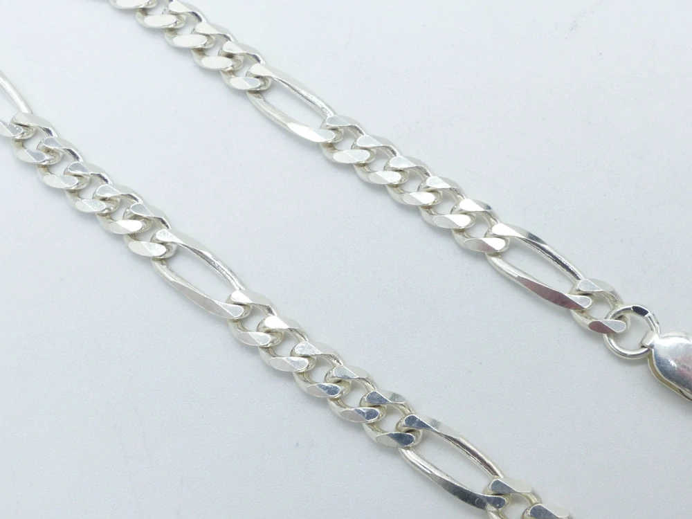 Stříbrný náramek 9g délka 20,5 cm