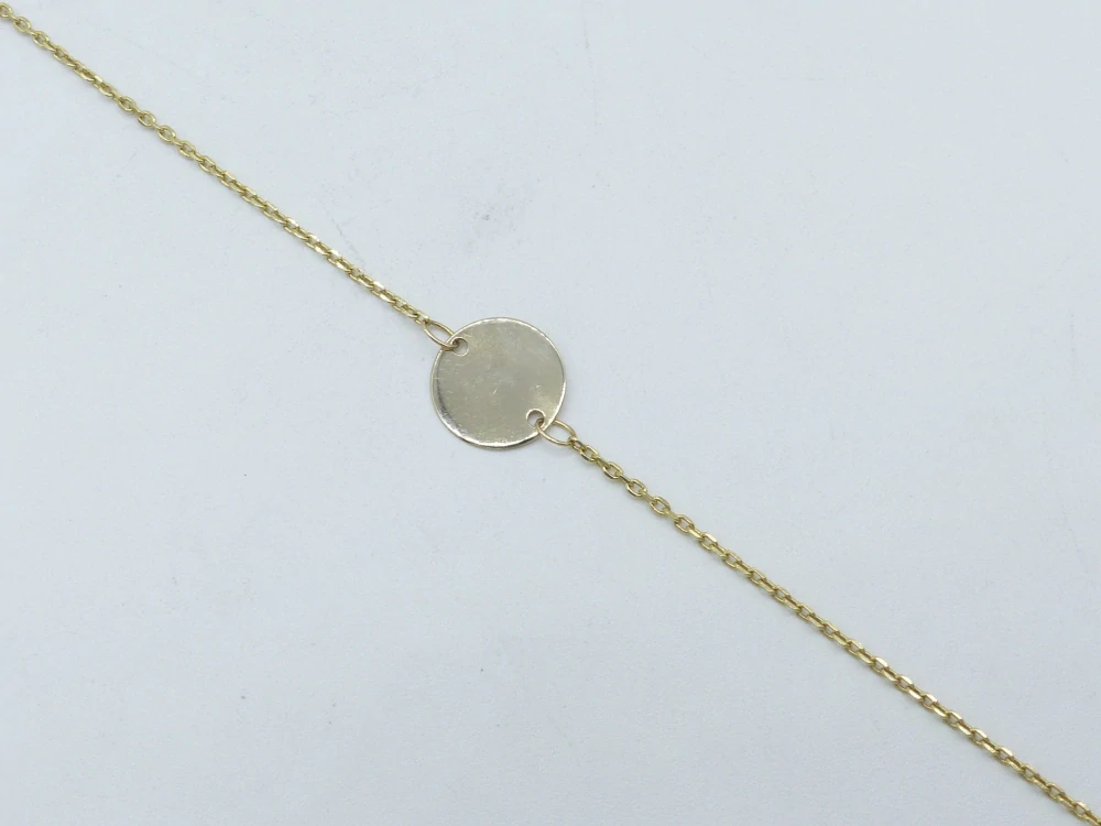 Zlatý náramek 1,15g délka 17,5/19 cm