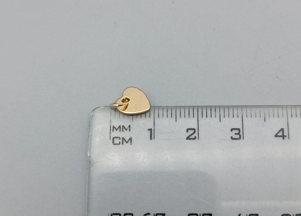 Zlatý přívěsek 0,45g, srdce