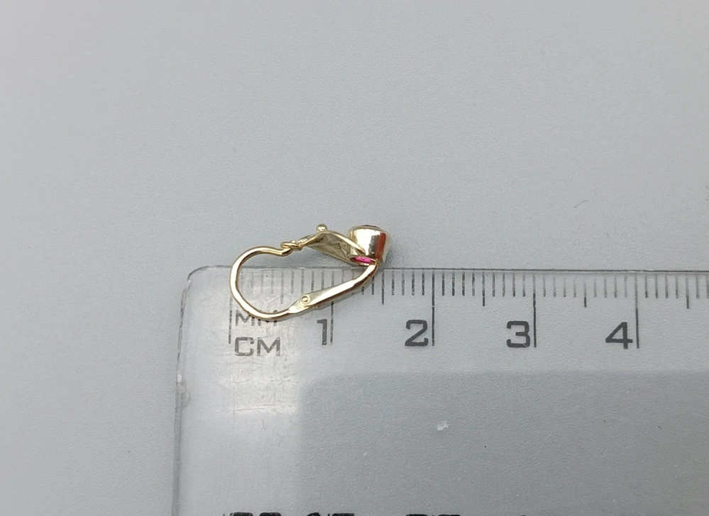 Zlaté dětské náušnice 1,35g