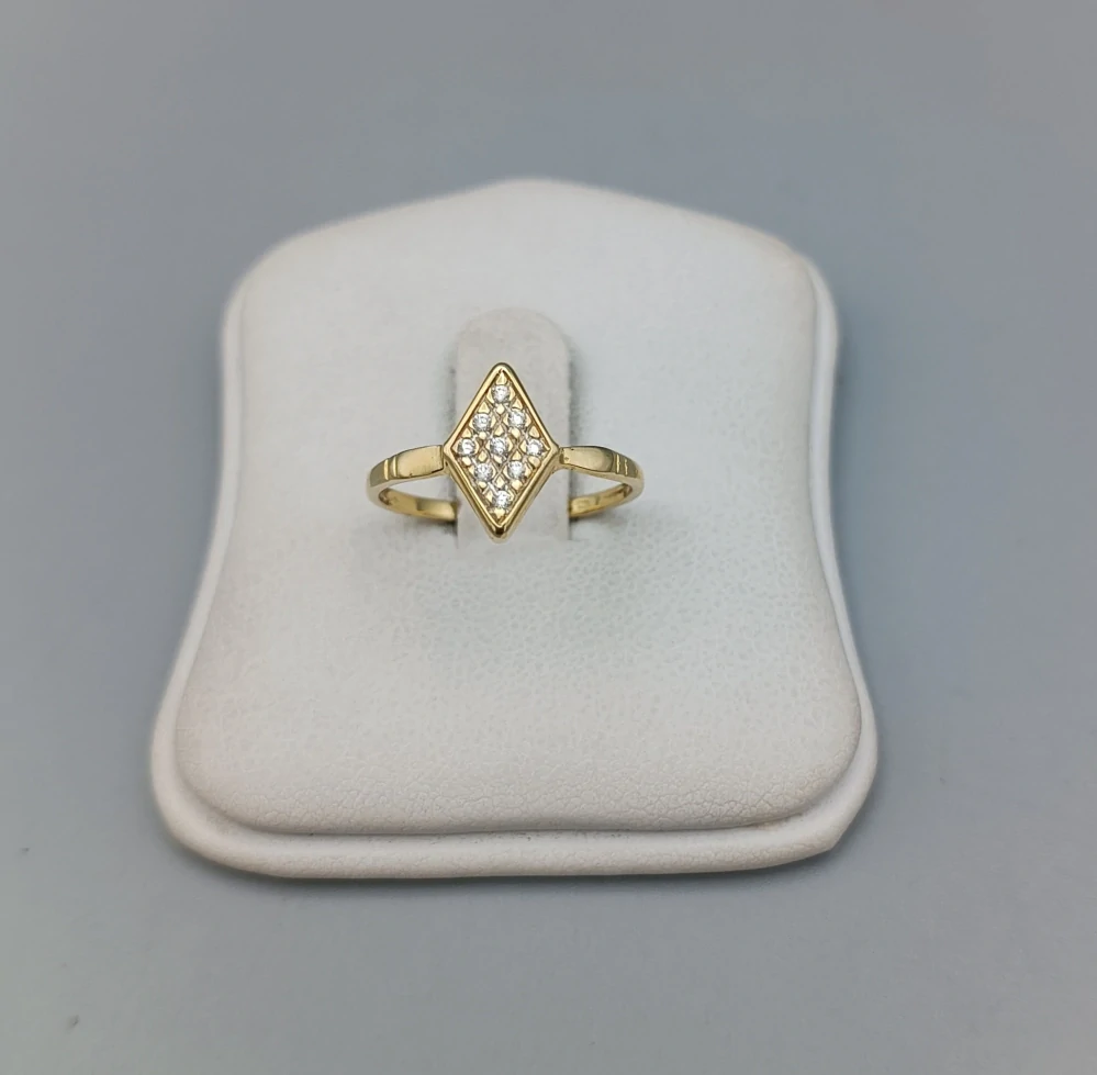 Zlatý prsten 1,65g velikost 53