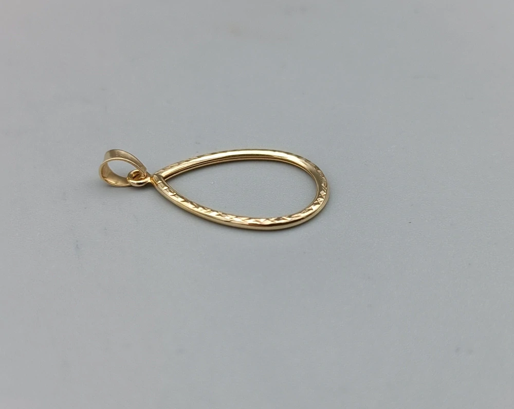 Zlatý oboustranný přívěsek 0,40g