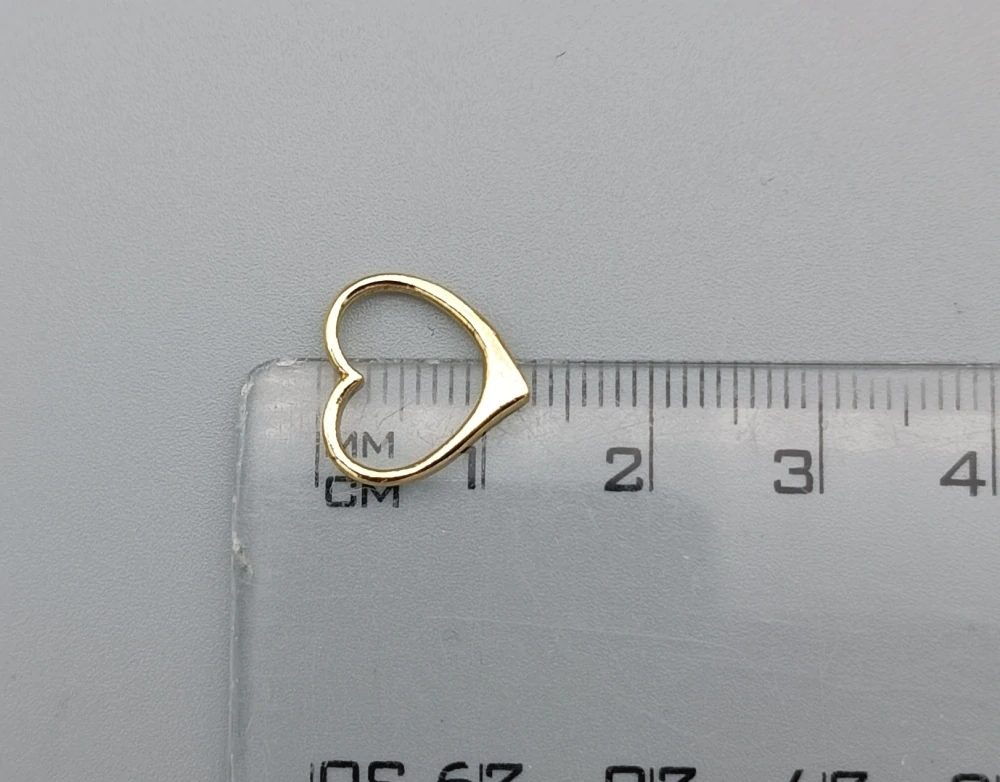 Zlatý přívěsek 0,55g, srdce