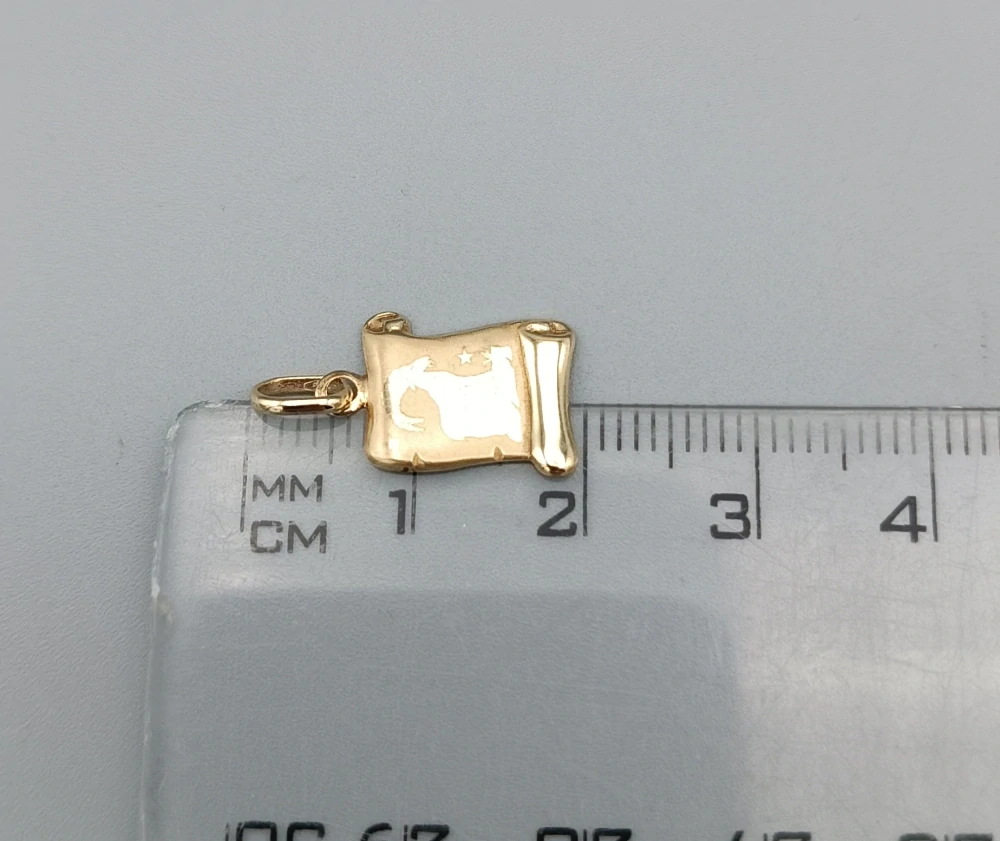 Zlatý přívěsek 0,45g Kozoroh