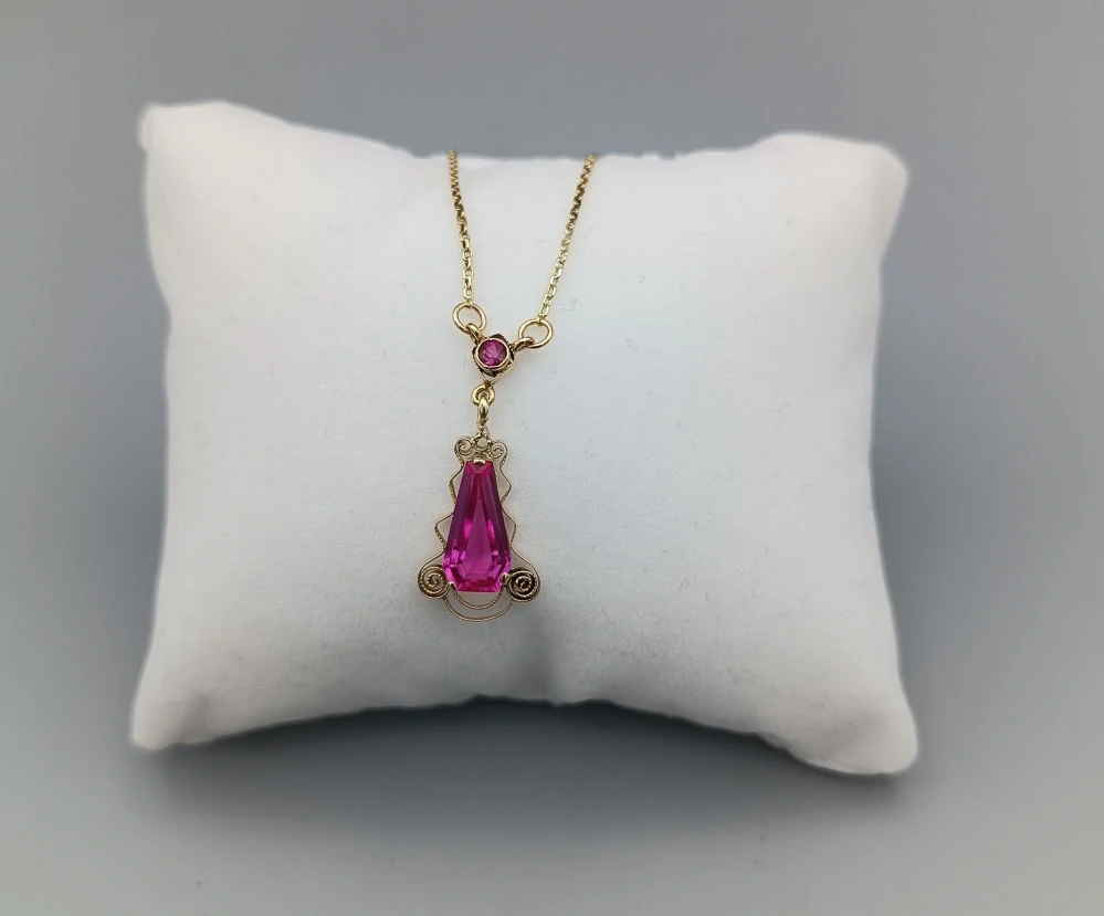 Zlatý koliér 3,90g 41,5 cm