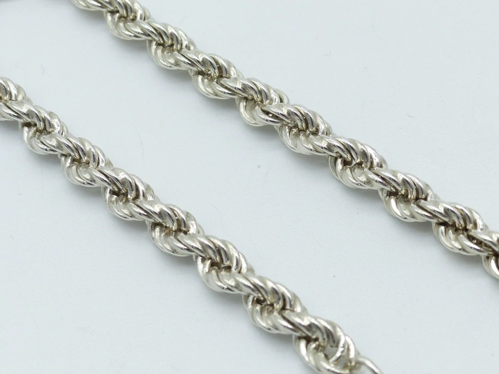Stříbrný náramek 10g délka 20,5 cm