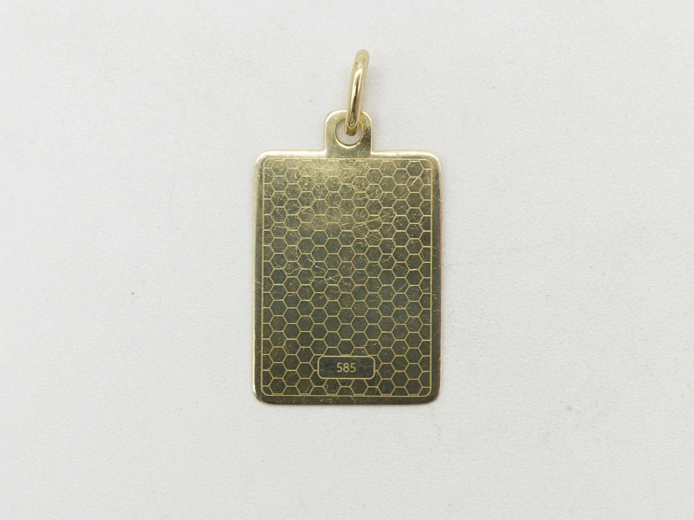 Zlatý přívěsek 0,95g znamení Lev