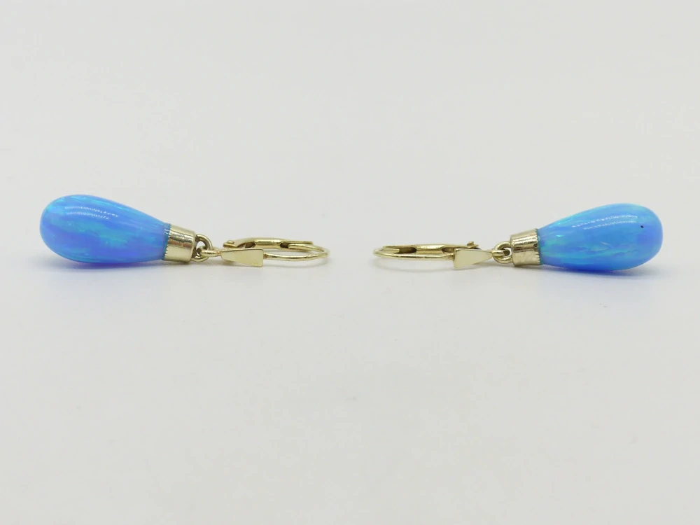 Zlaté naušnice 3,50g zapínání na patent
