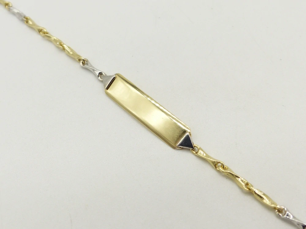Zlatý náramek 2,65g délka 13,5-16 cm