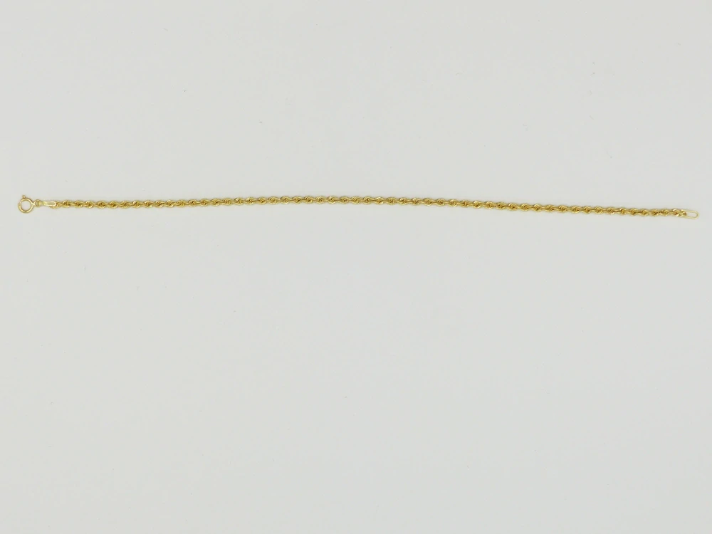 Zlatý náramek 0,85g délka 18,5 cm